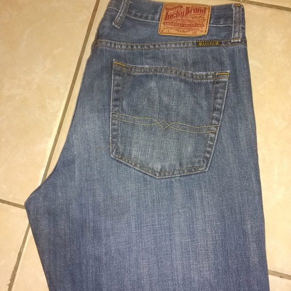 2 Lucky brand Jeans size 34 men's $60 - Picture 4 of 7